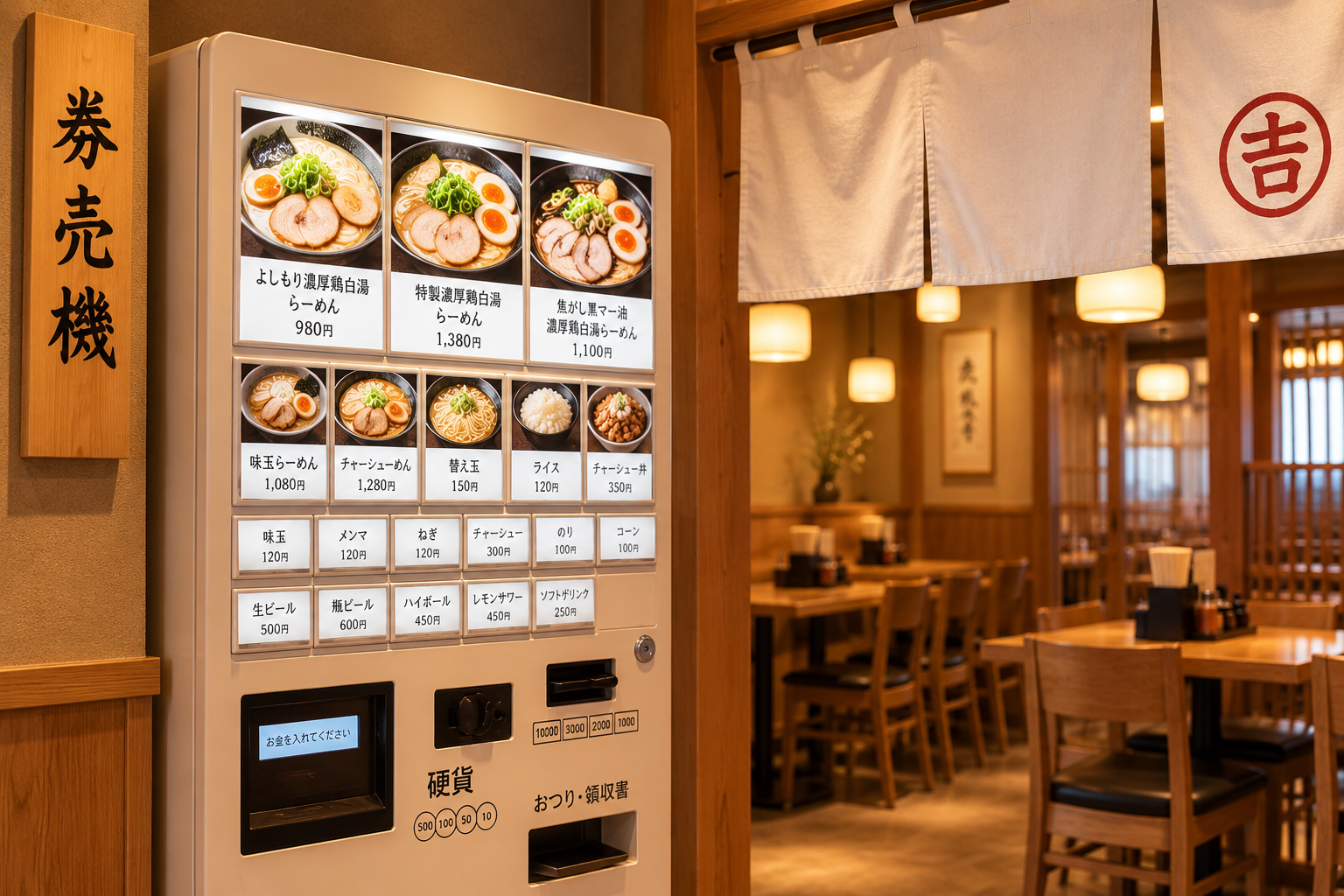 落ち着いた雰囲気の客席