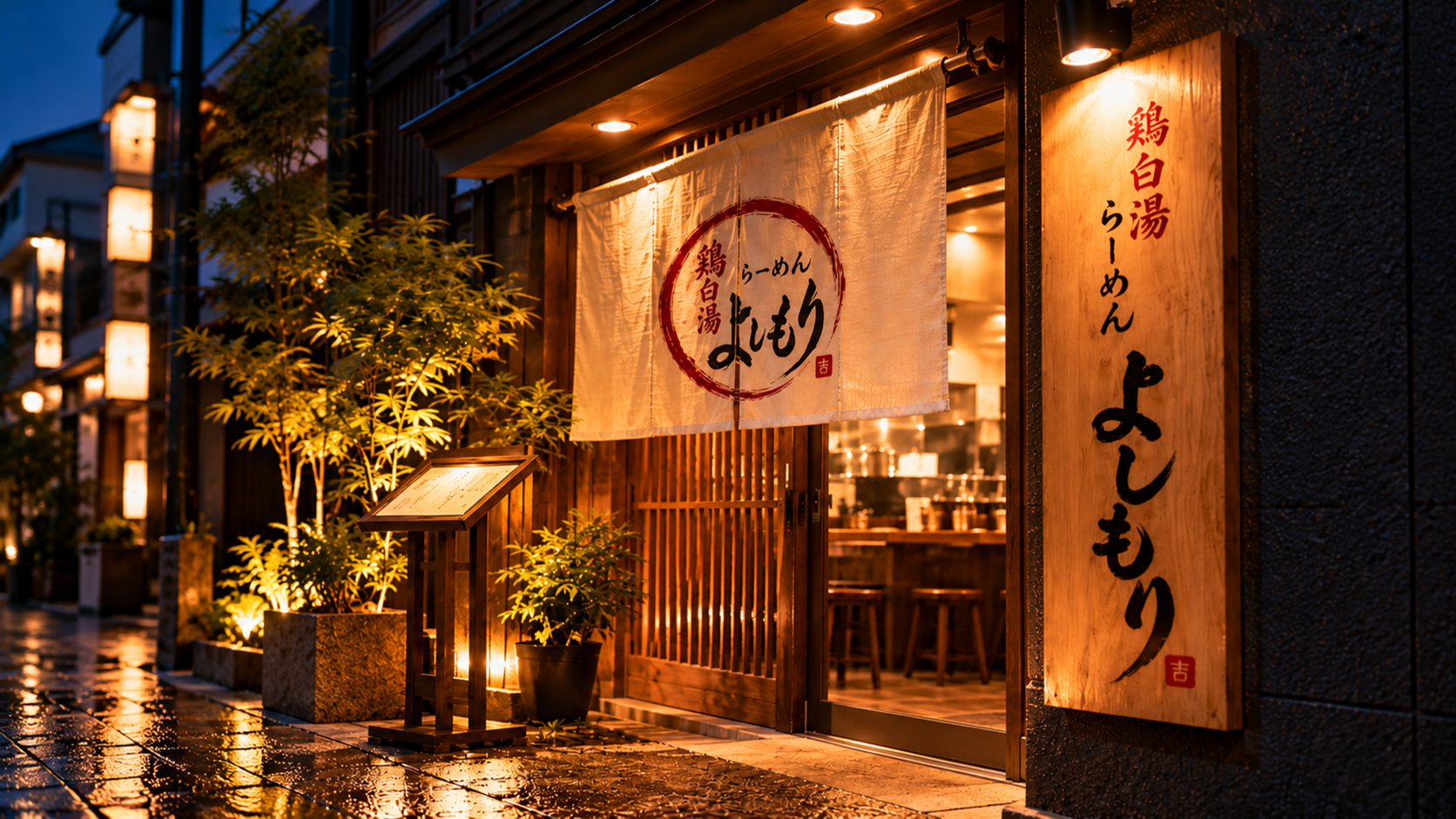 京都伏見 鶏白湯らーめん よしもり